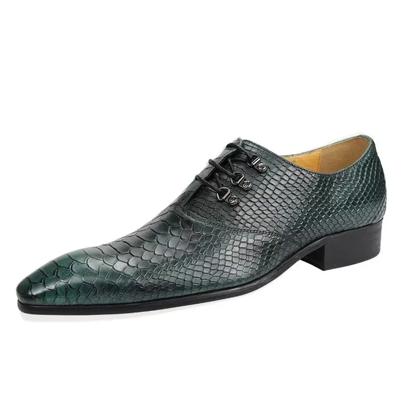 LuxeLeather Wedding Brogues