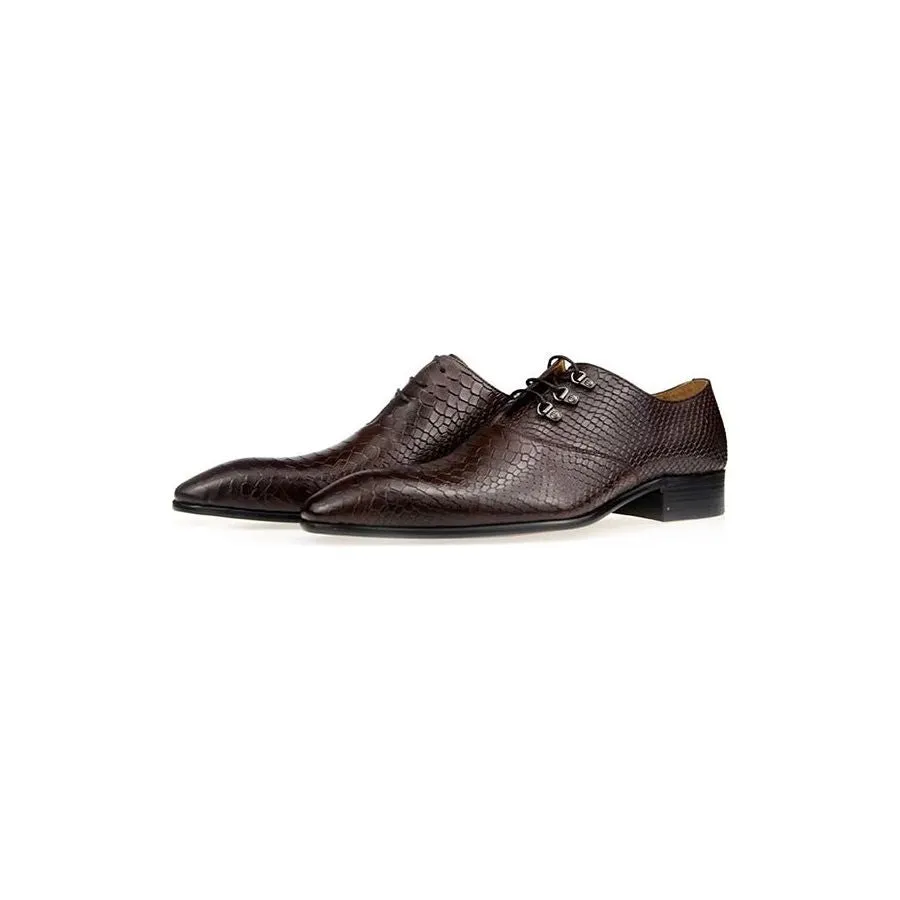 LuxeLeather Wedding Brogues