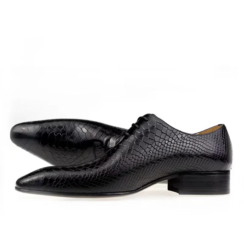 LuxeLeather Wedding Brogues