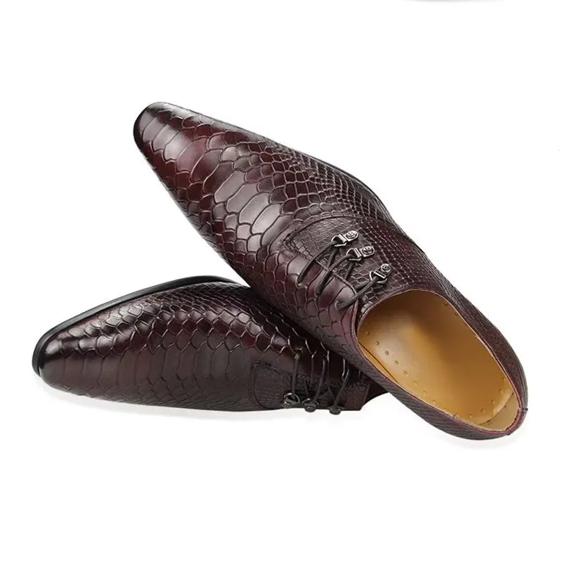 LuxeLeather Wedding Brogues