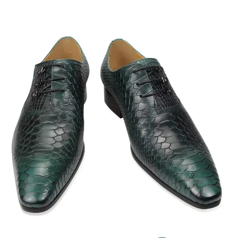 LuxeLeather Wedding Brogues