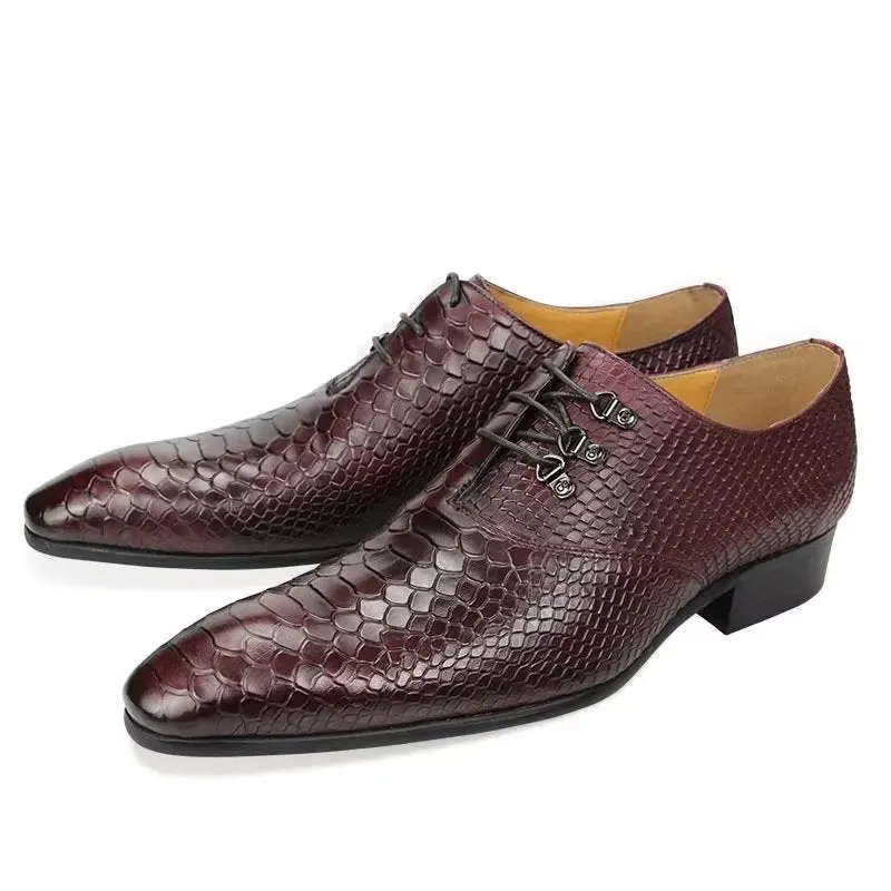 LuxeLeather Wedding Brogues