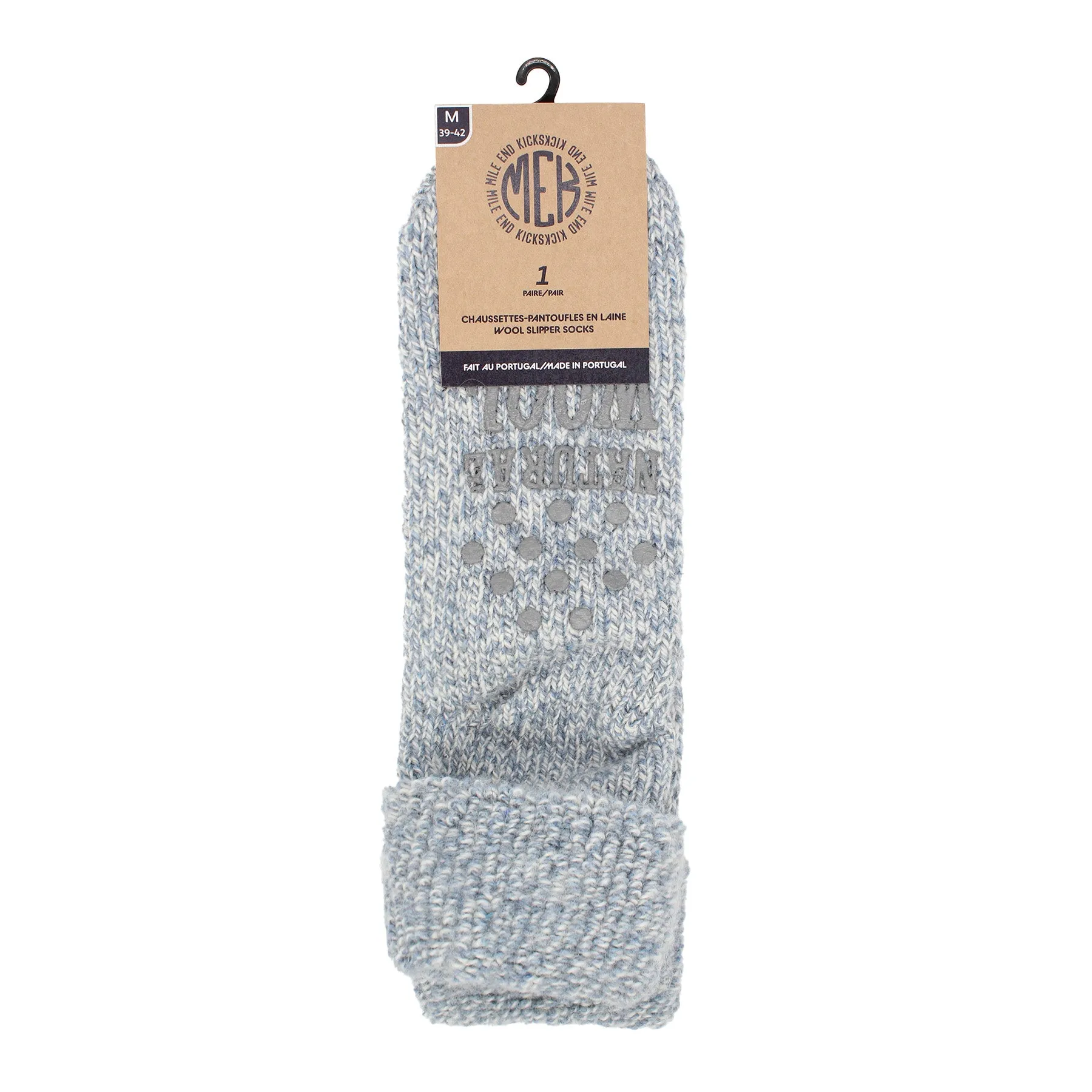 MEK - Wool Slipper Socks