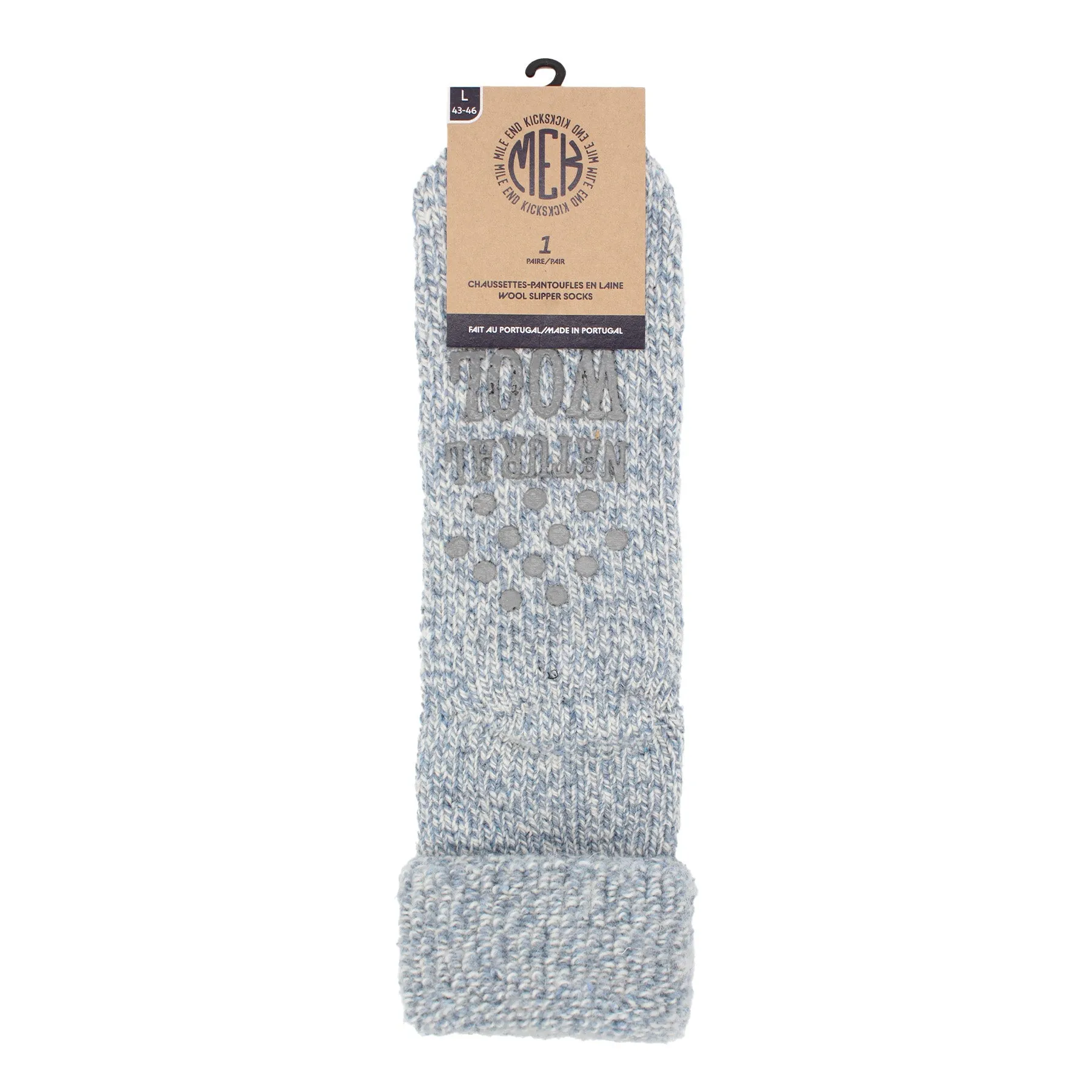 MEK - Wool Slipper Socks