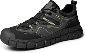 Men's Fashion Sneakers,Casual Tennis Running Retro Classic Trainers Breathable Comfortable Hiking Shoes Anti-Collision Walking Shoes