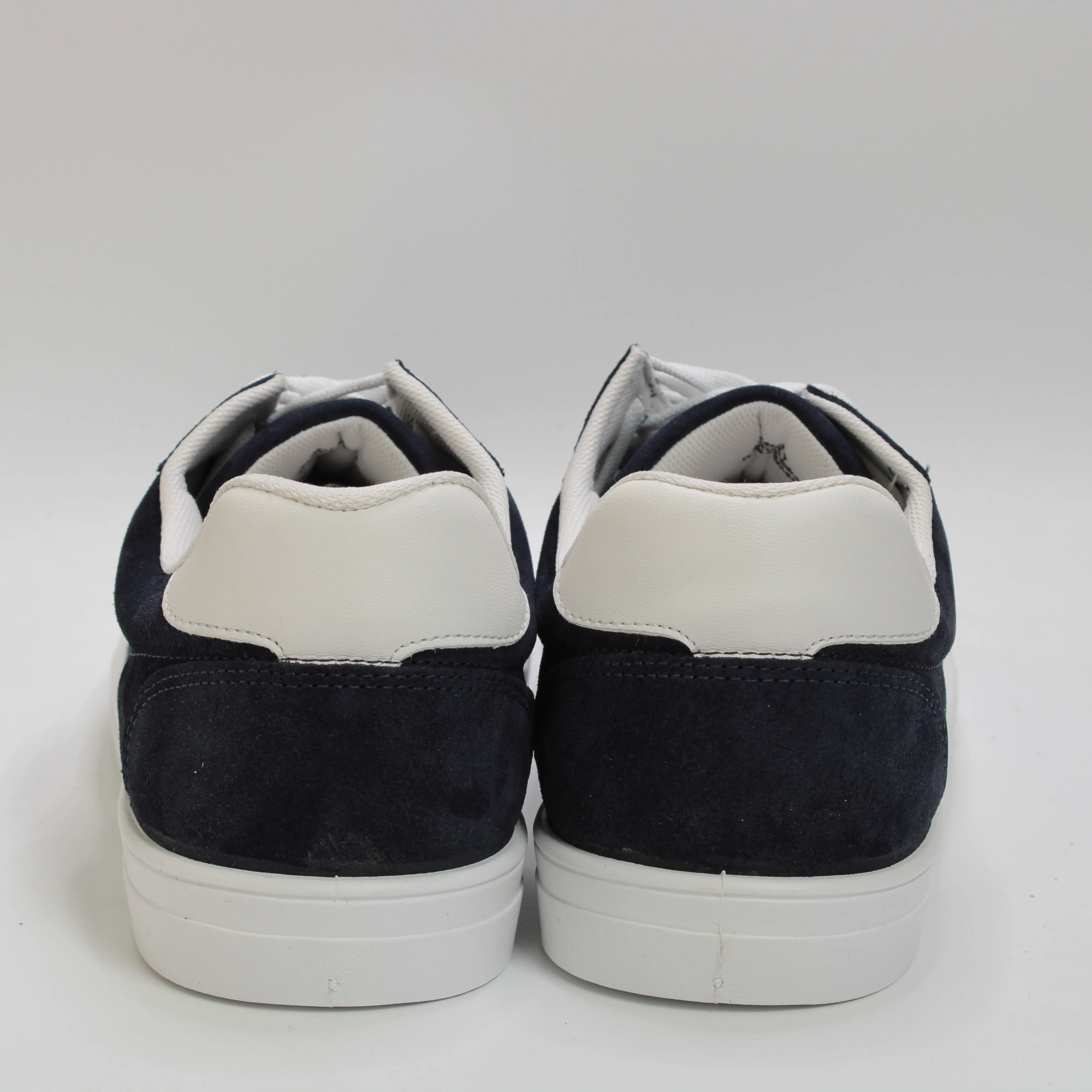 Mens Office Clifton 7 Eye Trainers Nacy Suede