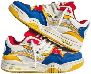 Men's Retro Fashion Sneakers Running Shoes Casual Slip on Walking Tennis Gym Sneakers/Skateboard Shoes