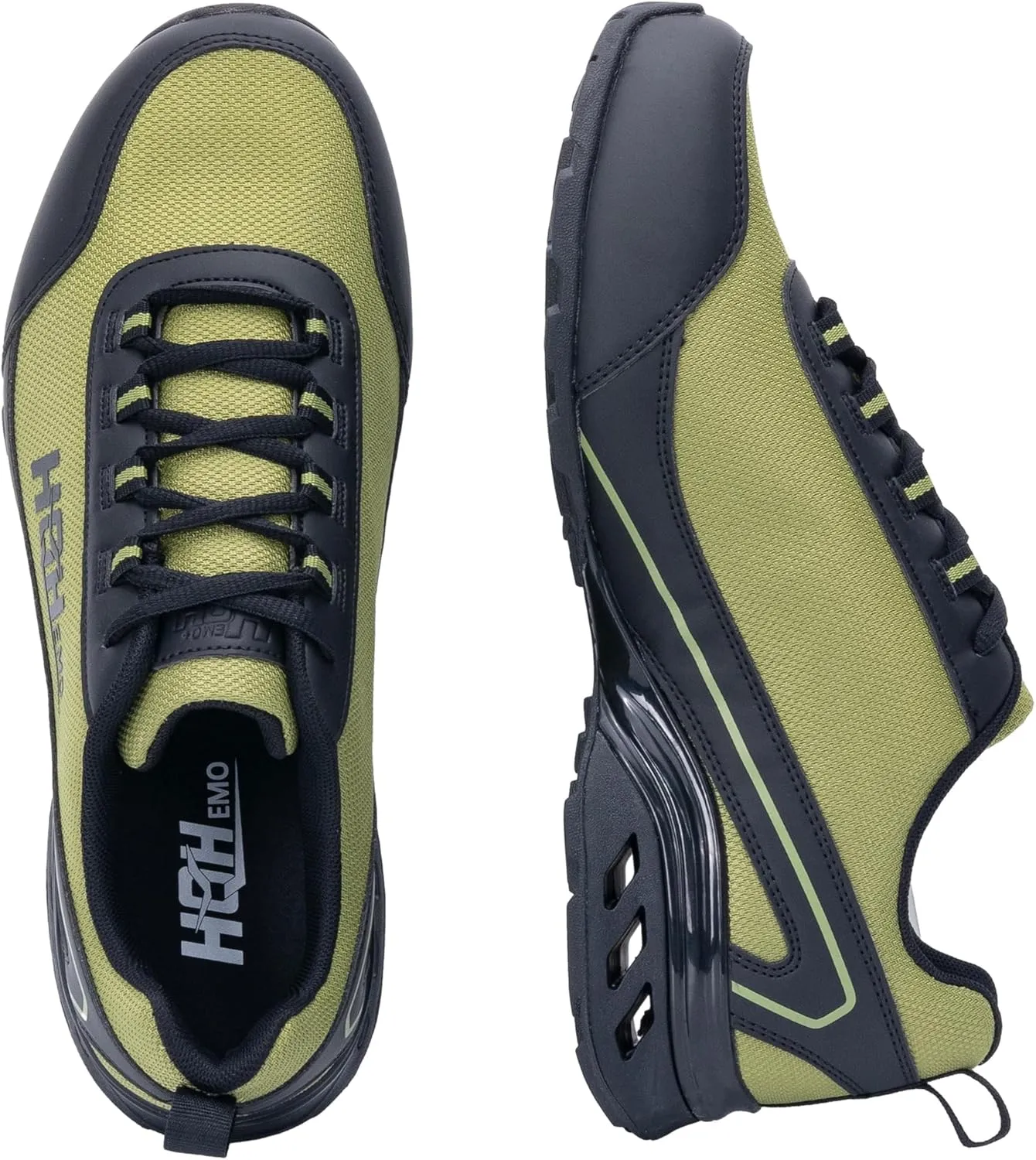 Mens Walking Work Shoes with Arch Support for Plantar Fasciitis Non Slip Tennis Athletic Hiking Sneakers for Everday Standing