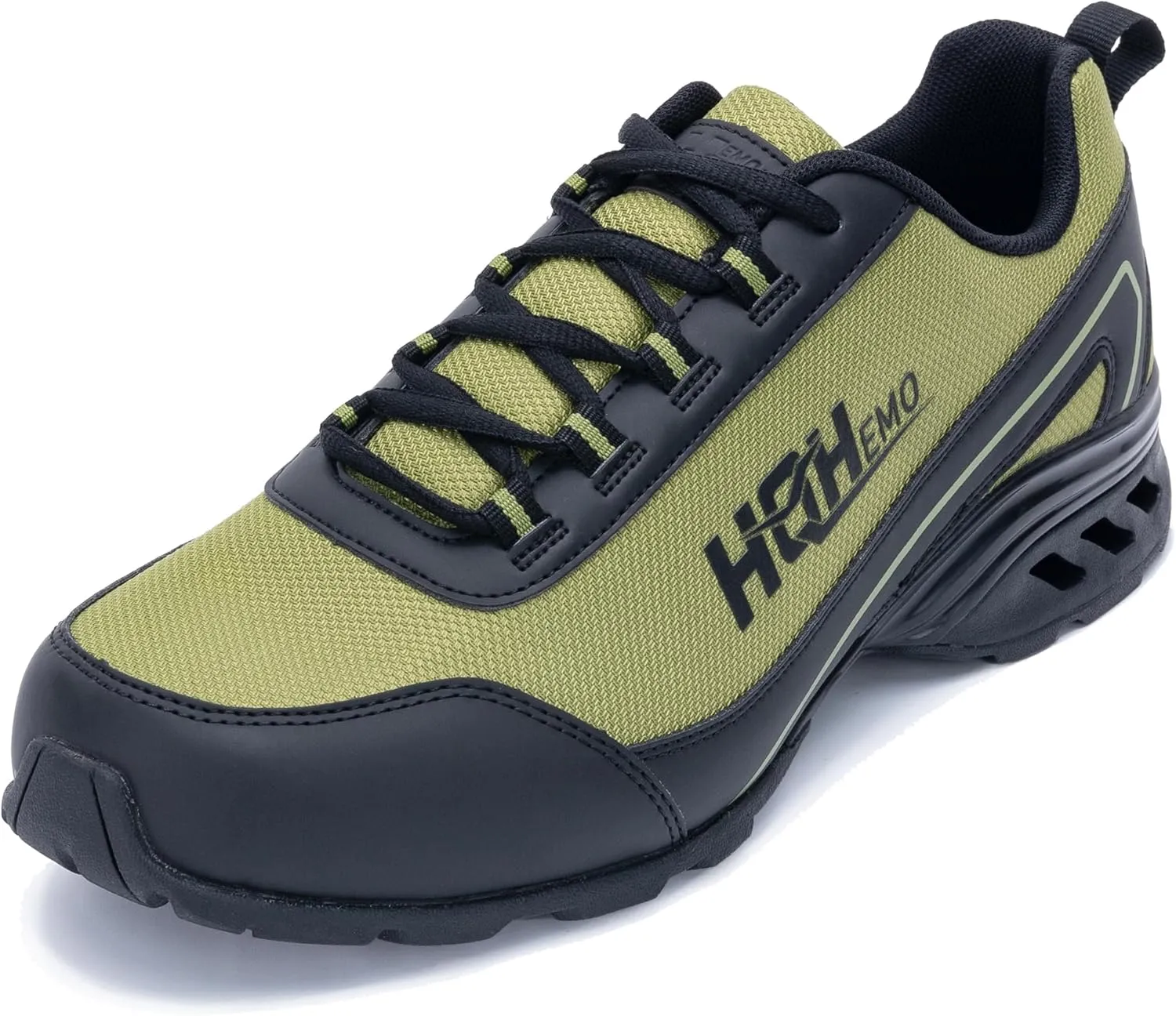 Mens Walking Work Shoes with Arch Support for Plantar Fasciitis Non Slip Tennis Athletic Hiking Sneakers for Everday Standing