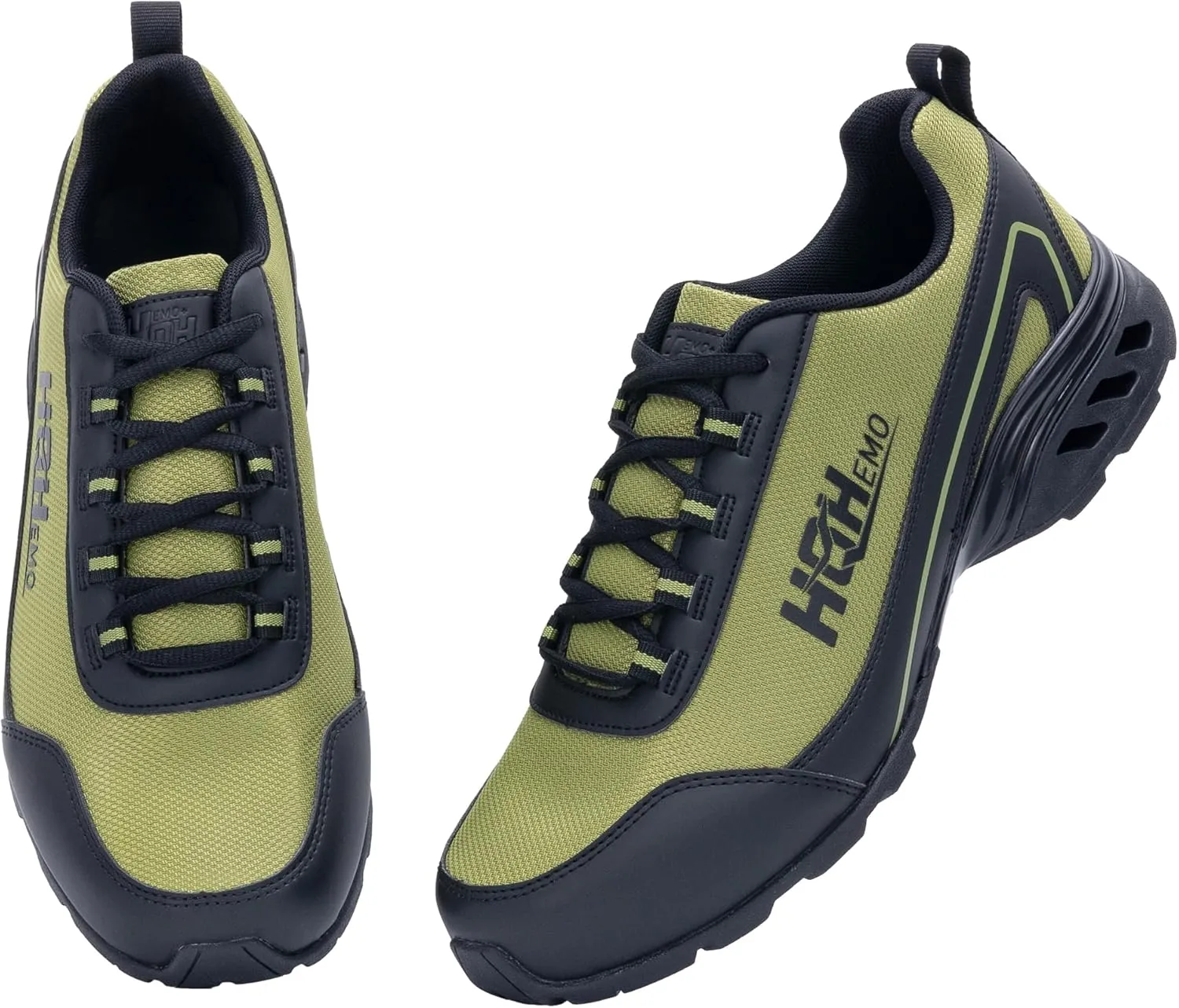 Mens Walking Work Shoes with Arch Support for Plantar Fasciitis Non Slip Tennis Athletic Hiking Sneakers for Everday Standing