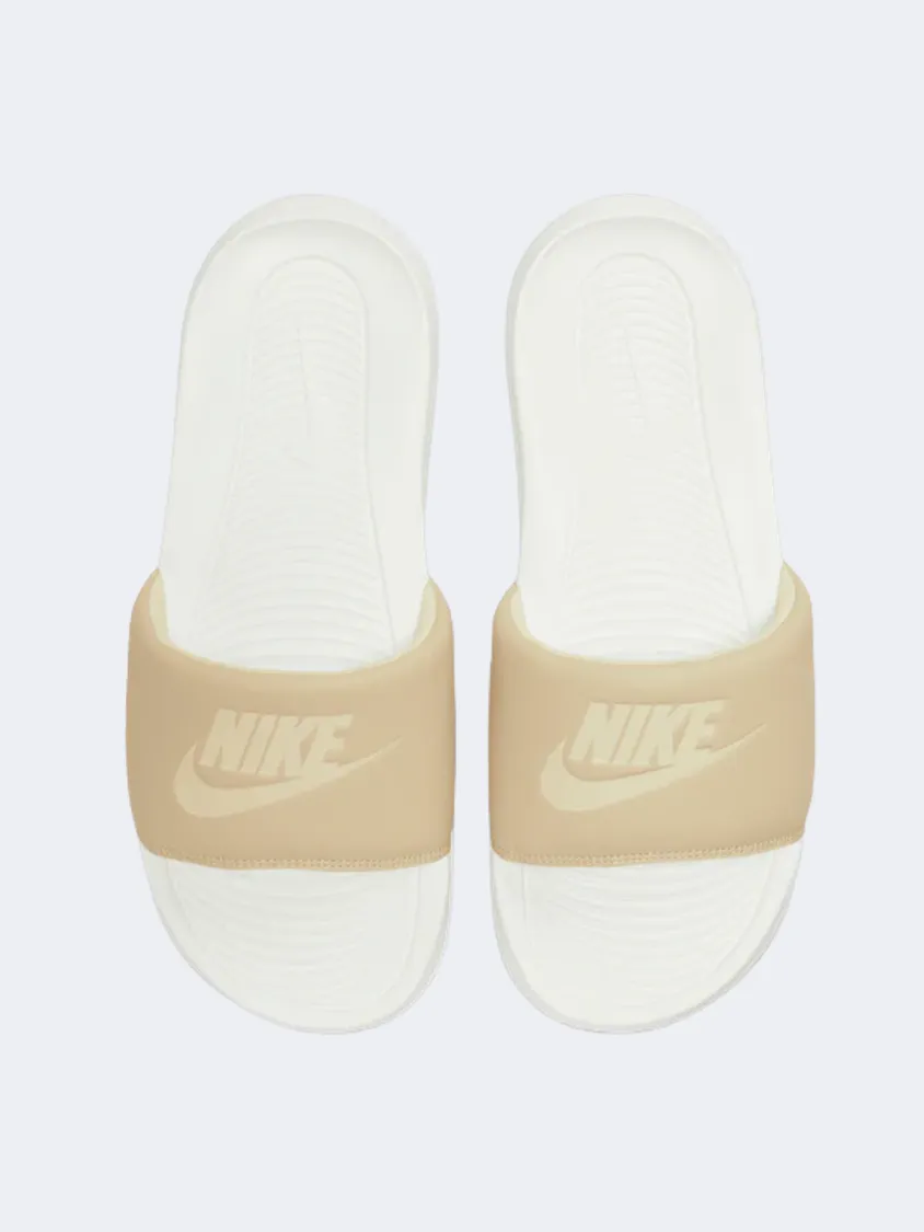 Nike Victori One Women Lifestyle Slippers White/Beige