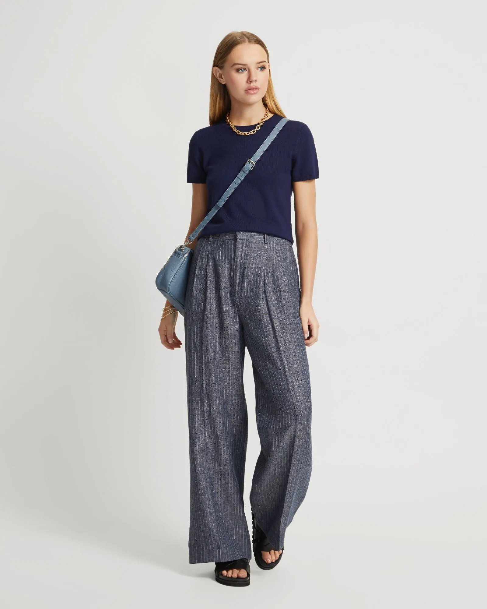 Olivia Crop Knit Top