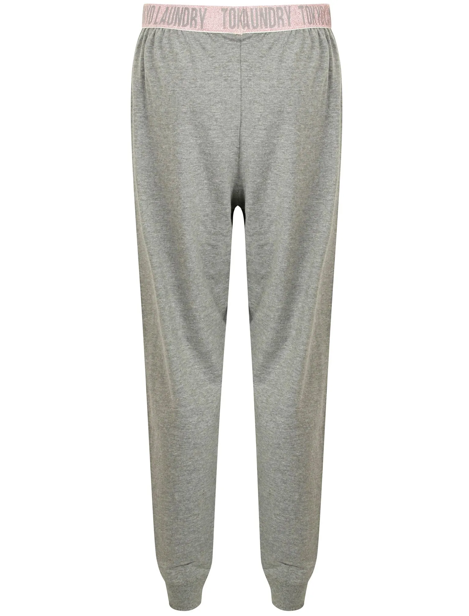 Penny Cotton Lounge Pants in Mid Grey Marl - Tokyo Laundry