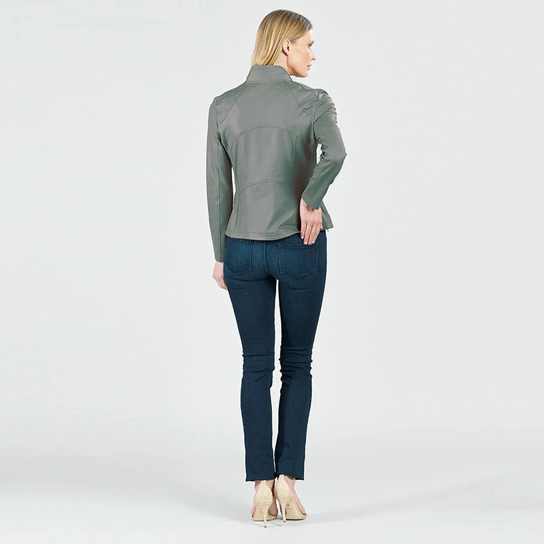 PREORDER-Classic Liquid Leather Jacket