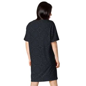 Recursia Desert Dream T-Shirt Dress In Blue