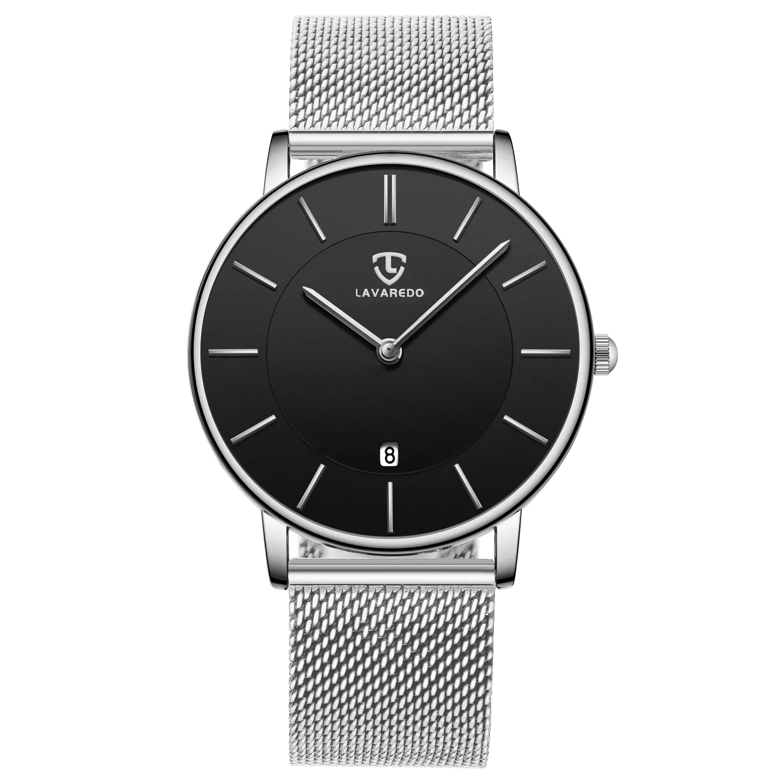 Refined Minimalist Men's Leather Wrist Watch