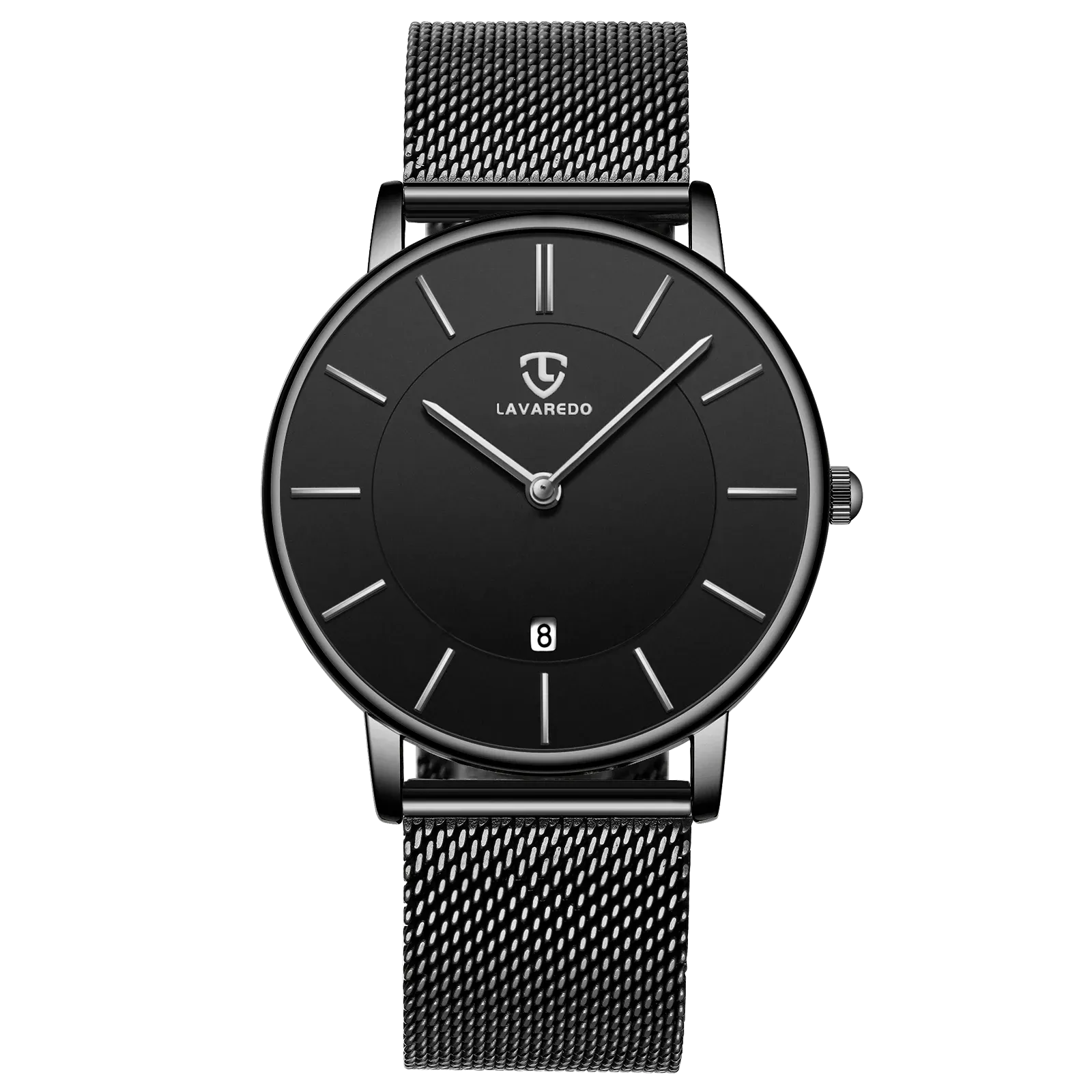 Refined Minimalist Men's Leather Wrist Watch