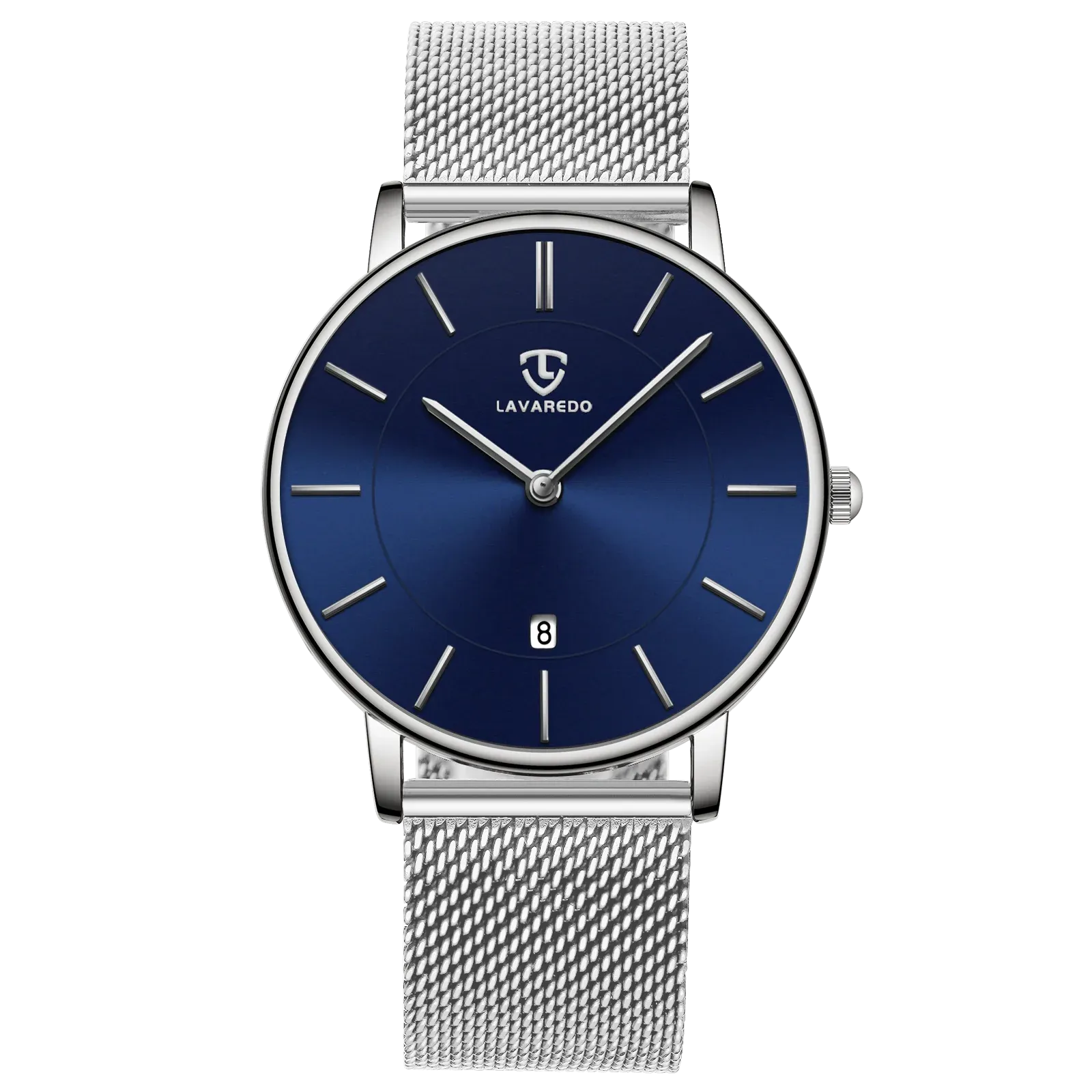 Refined Minimalist Men's Leather Wrist Watch