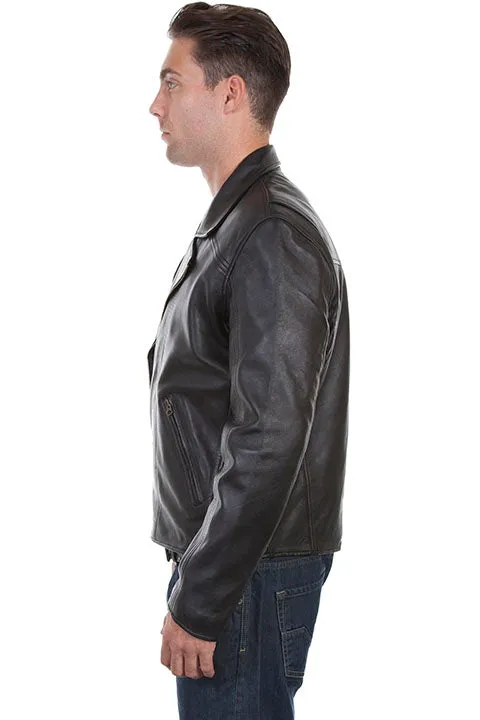 Scully Black Leather Conceal Carry Motorcycle Jacket 3XL