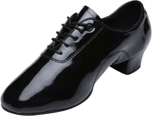 Shoes Boys Modern Dance Shoes Prom Ballroom Latin Dance Shoes Solid Color Lace Up Leather Shoes Casual Shoes for Kids