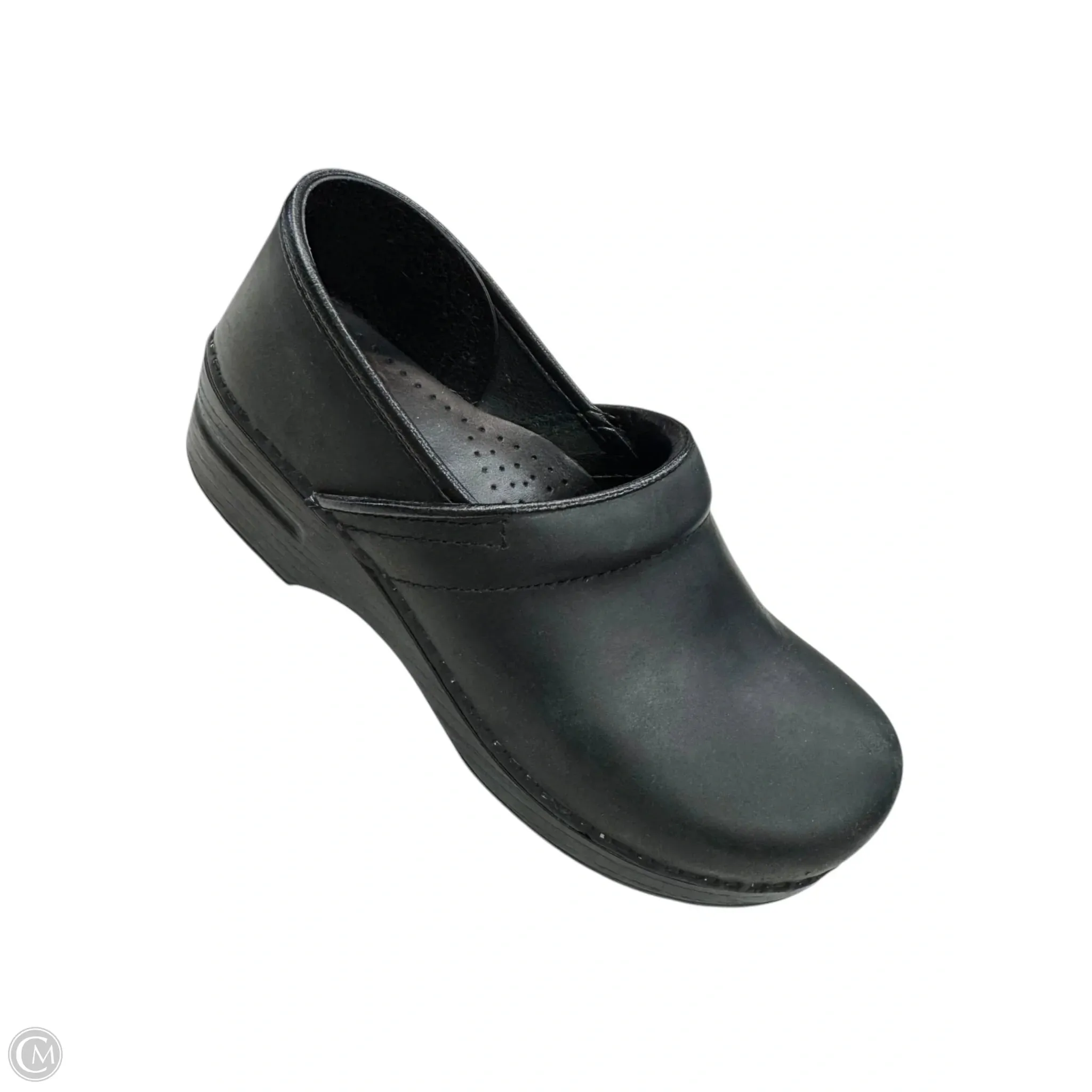 Shoes Heels Wedge By Dansko In Black, Size: 9