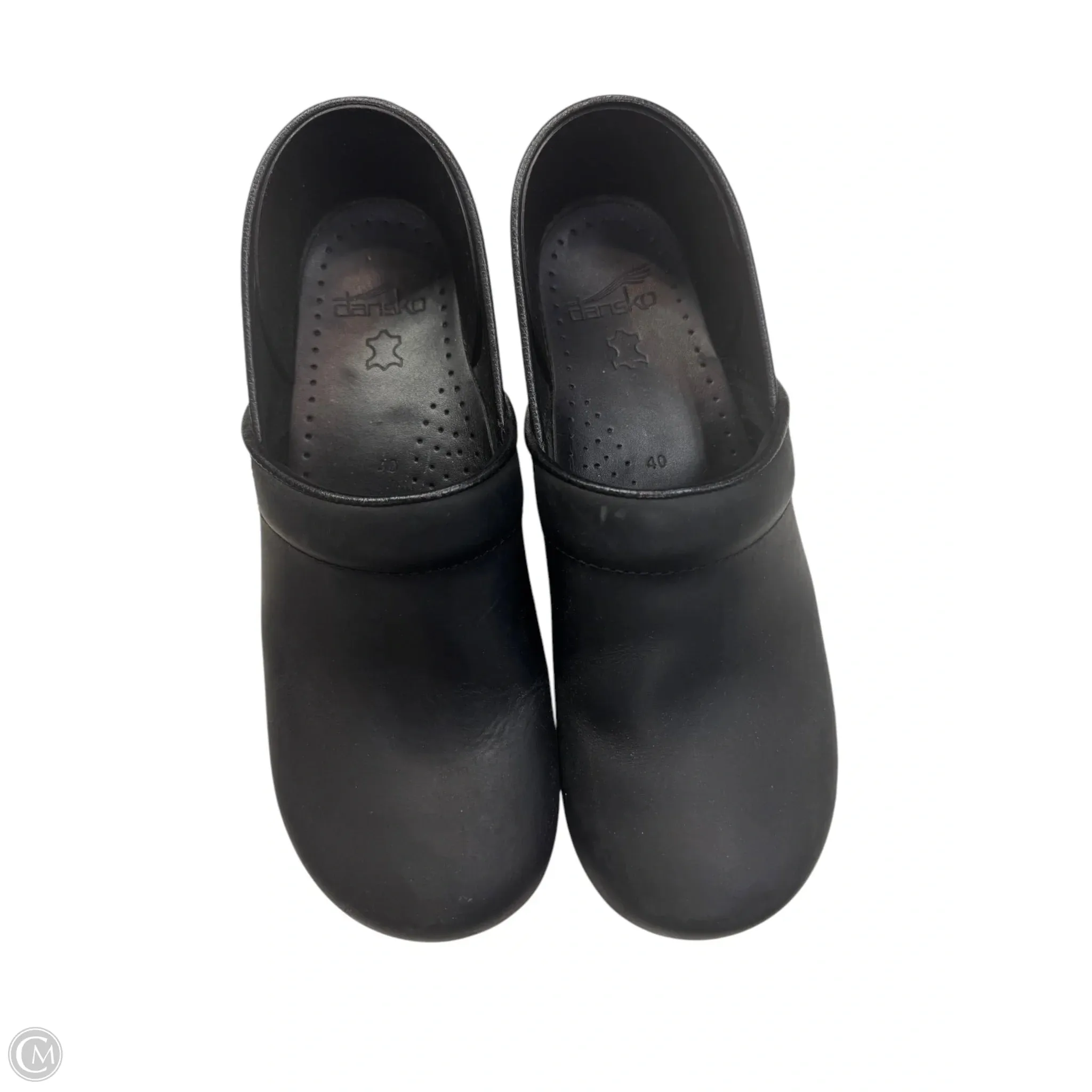 Shoes Heels Wedge By Dansko In Black, Size: 9