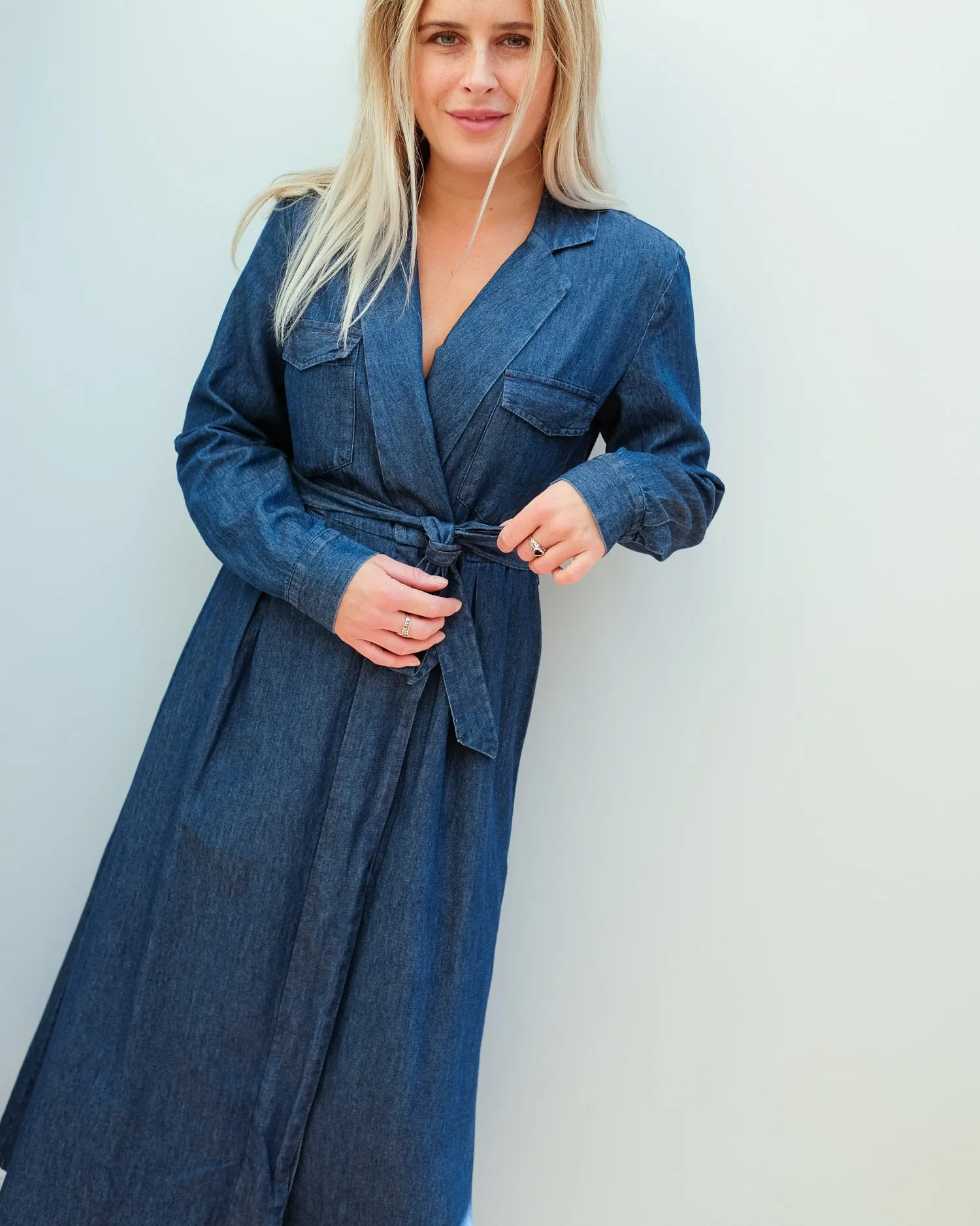 SLF Miranda dress in denim