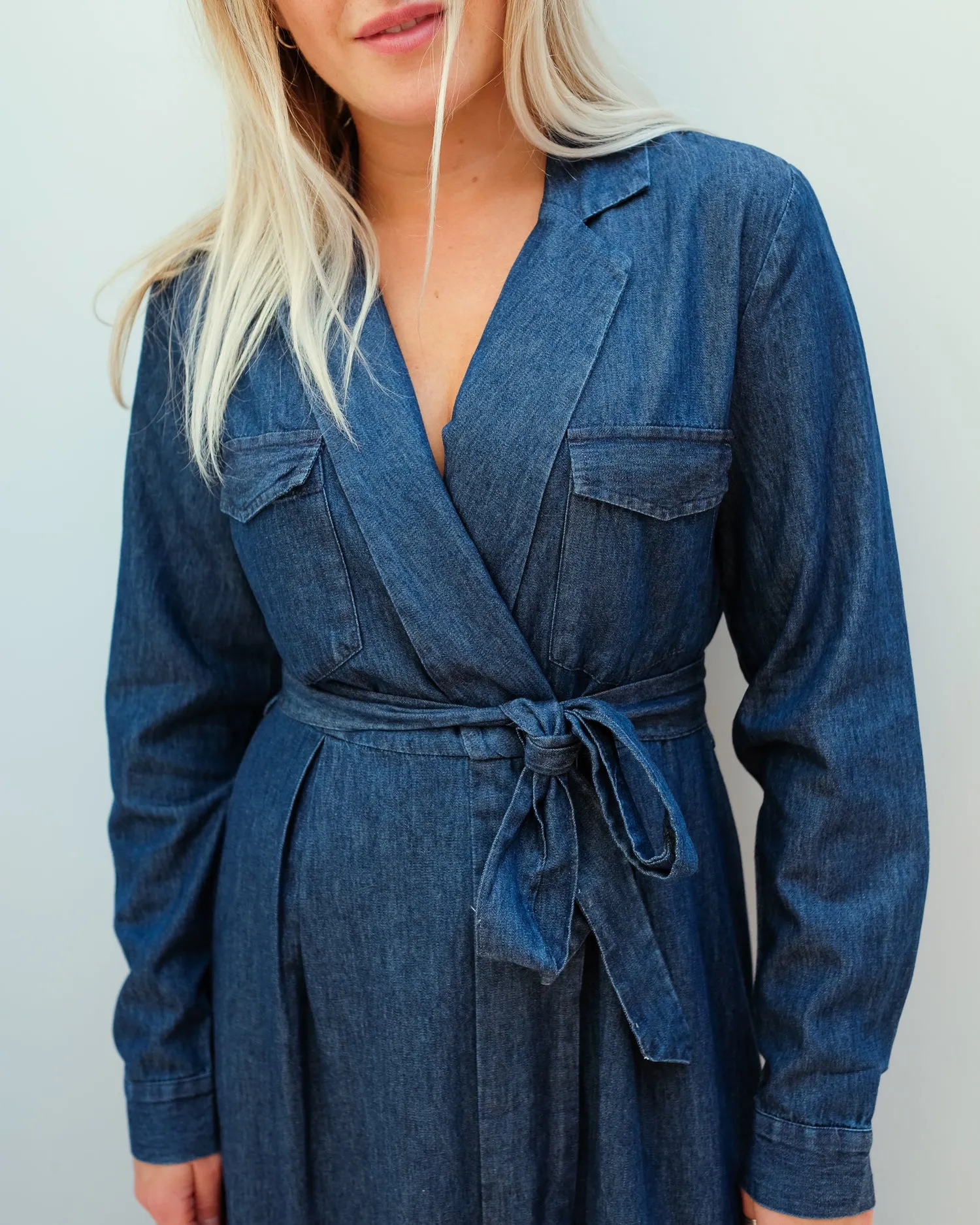 SLF Miranda dress in denim