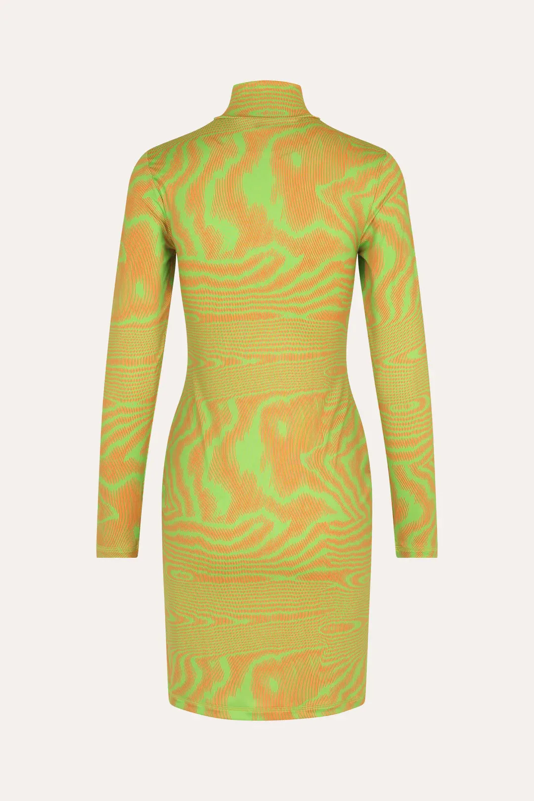 Stine Goya- Maribel Dress: Green/ Orange