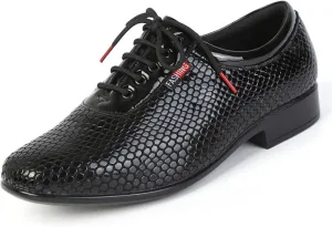 TINRYMX Men Latin Dance Shoes Lace-up Standard Ballroom Modern Tango Salsa Practice Social Dance Shoes,Model-LHD401
