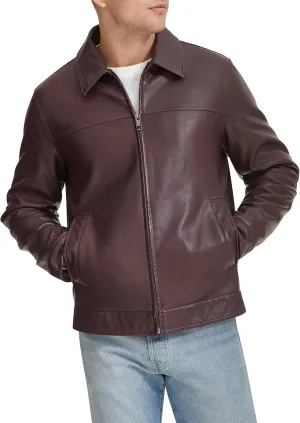 Tommy Hilfiger Men's Classic Faux Leather Jacket