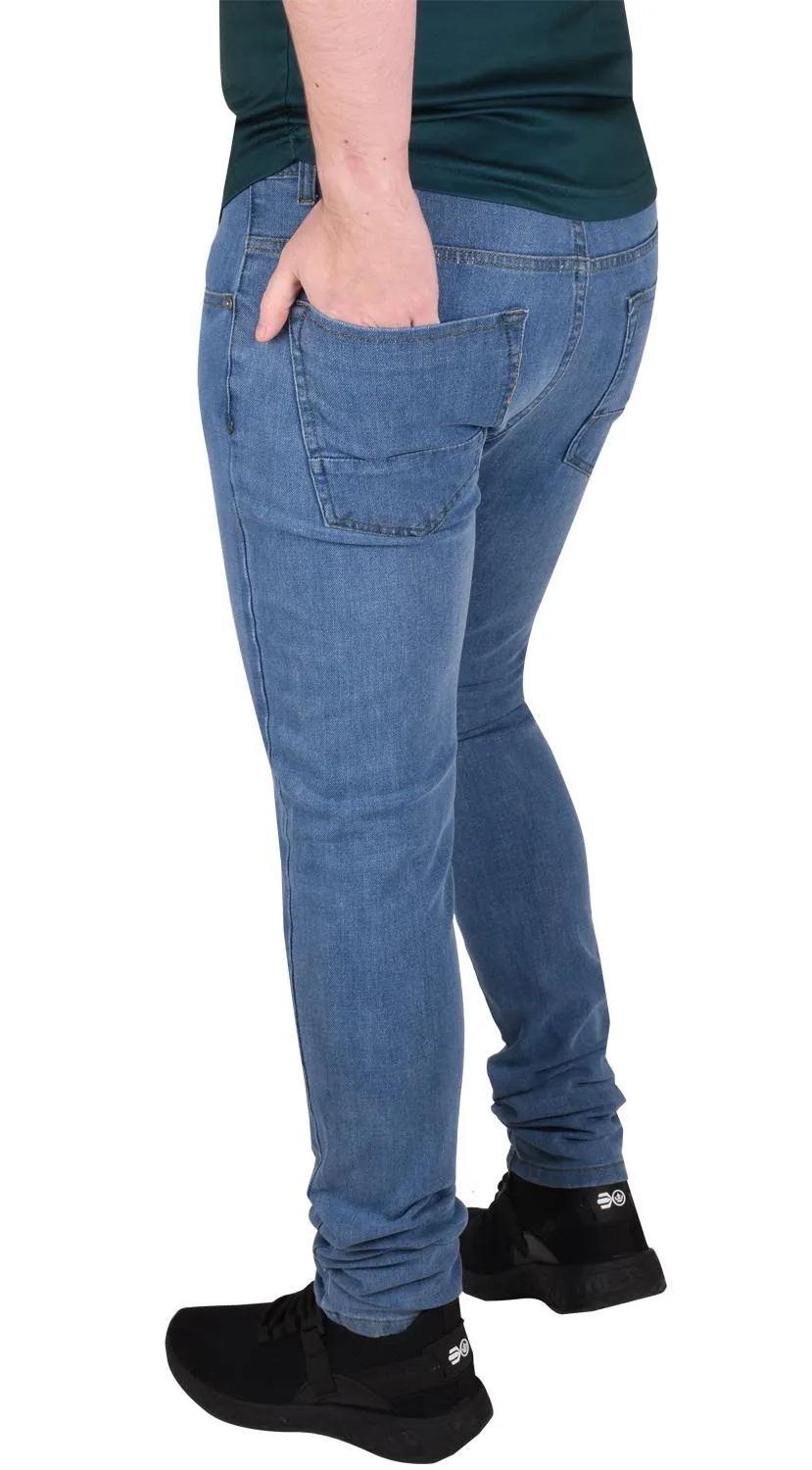 True Face Men Skinny Cotton Jeans