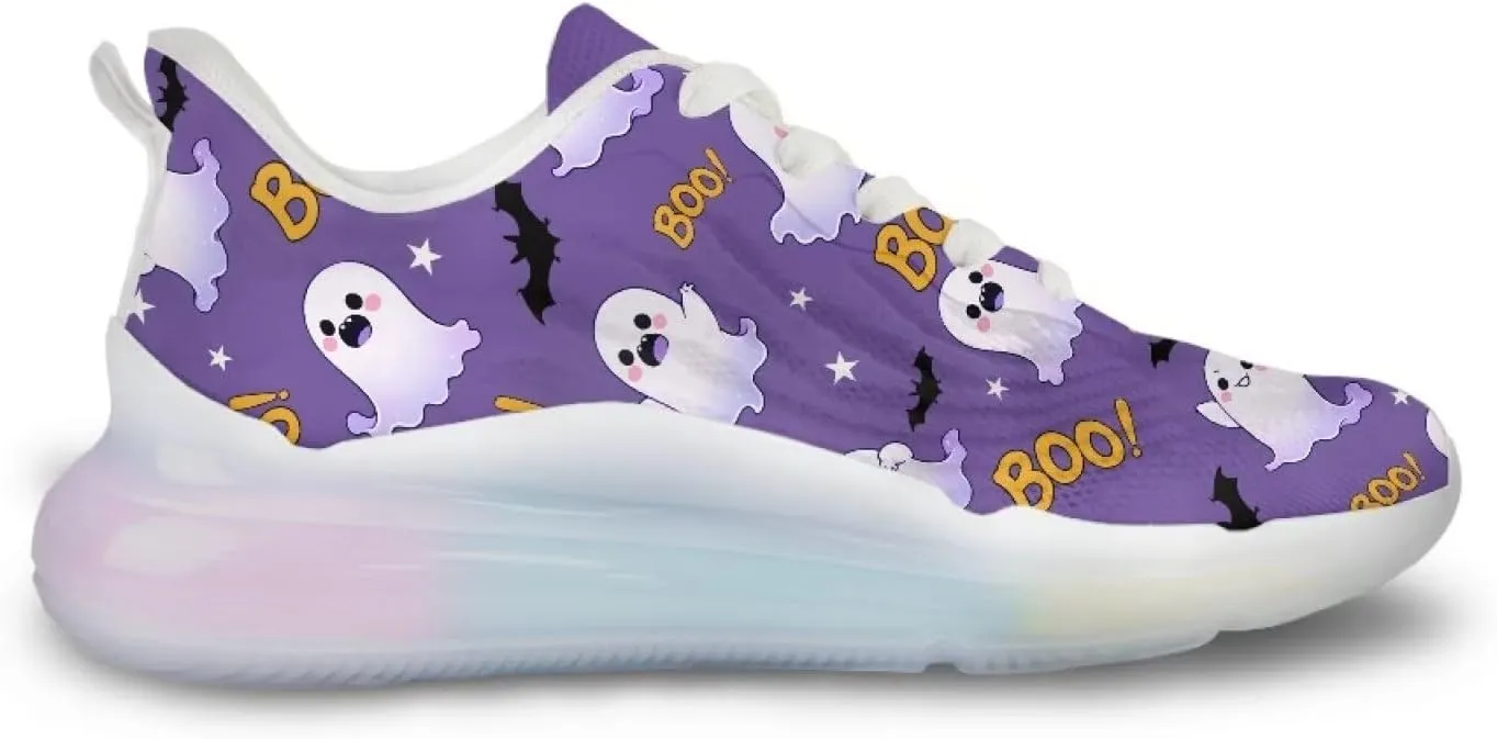 Women Halloween Sports Sneaker Air Cushion Running Tennis Shoes Non Slip Breathable Outdoor Workout Footwear US6-11