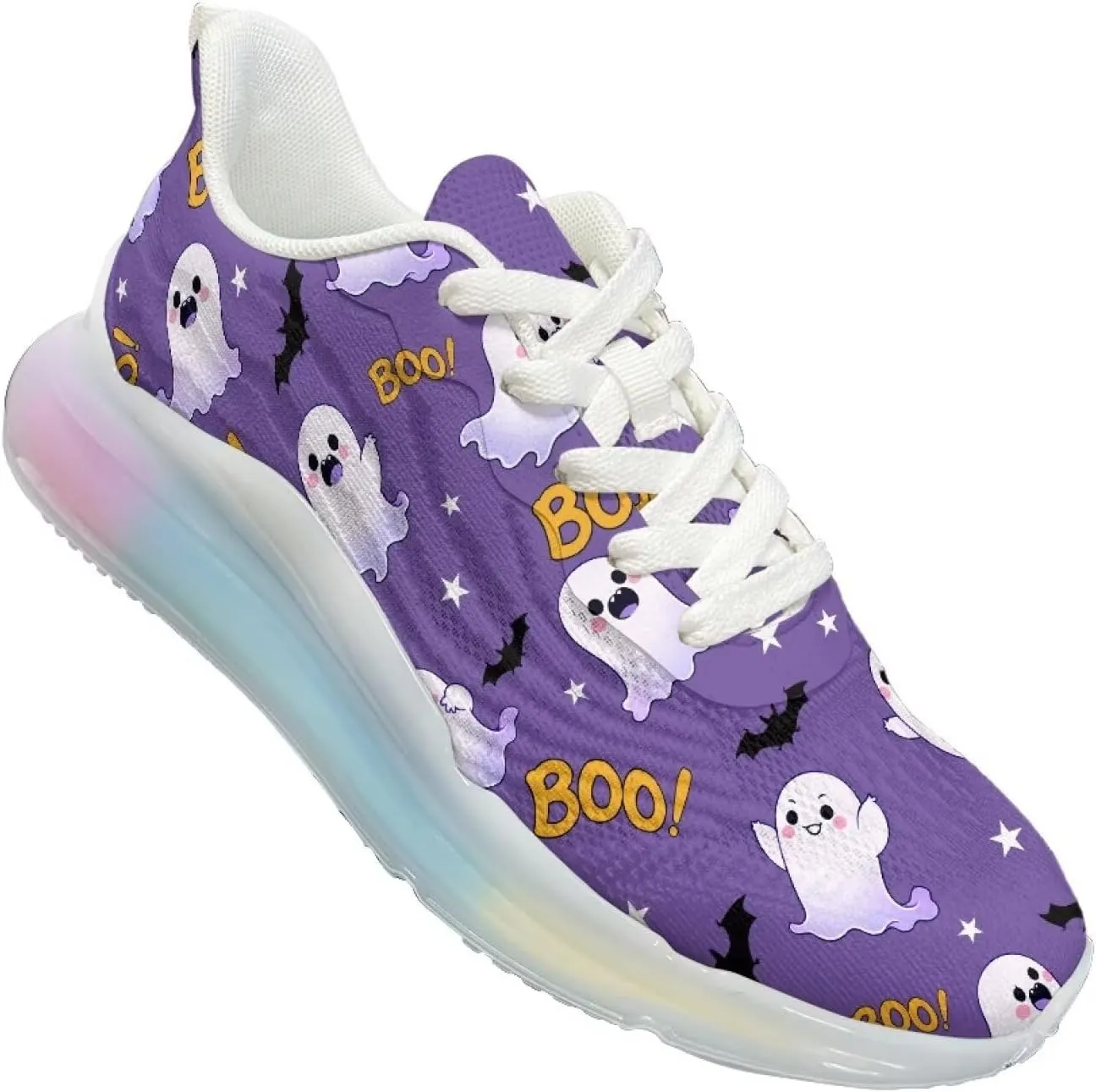 Women Halloween Sports Sneaker Air Cushion Running Tennis Shoes Non Slip Breathable Outdoor Workout Footwear US6-11