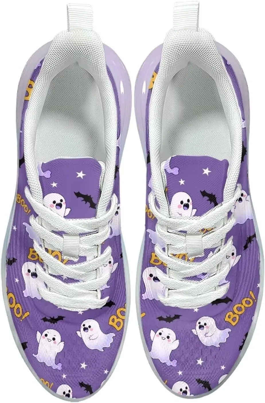Women Halloween Sports Sneaker Air Cushion Running Tennis Shoes Non Slip Breathable Outdoor Workout Footwear US6-11