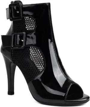 Women's Mesh Sandals Peep Toe High Top Sandals Lace Up Summer Open Toe Bootie