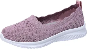 Womens Orthopedic Sneakers Lightweight Comfortable Arch Support Sneaker Breathable Mesh Memory Foam Shoes