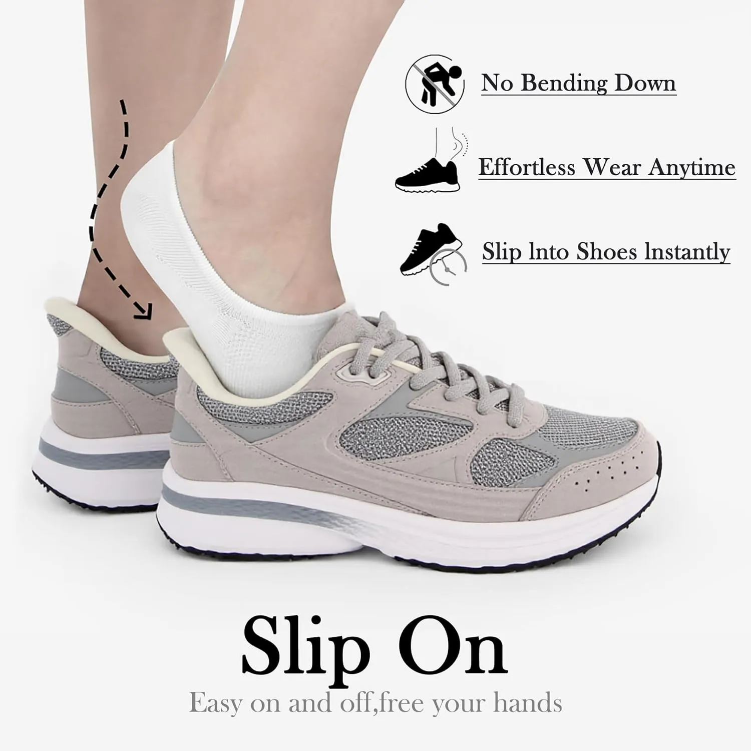 Womens Slip On Retro Shoes Breathable Mesh Lightweight Tennis Sneakers for Athletic Walking Gym Workout