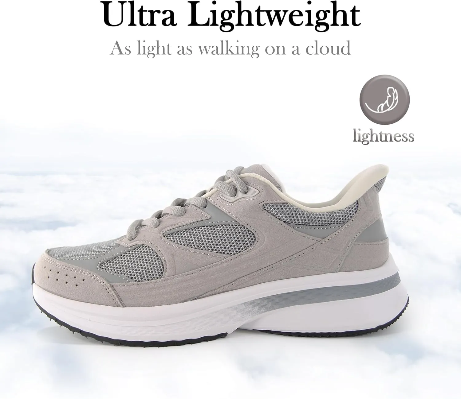 Womens Slip On Retro Shoes Breathable Mesh Lightweight Tennis Sneakers for Athletic Walking Gym Workout
