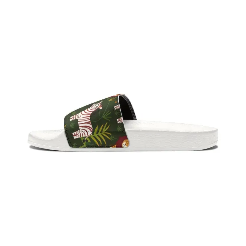 Zebra Youth Removable Strap Sandals